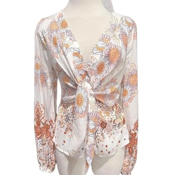 FREE PEOPLE Run Free Tunic in Ivory Size S - Picture 5 of 10